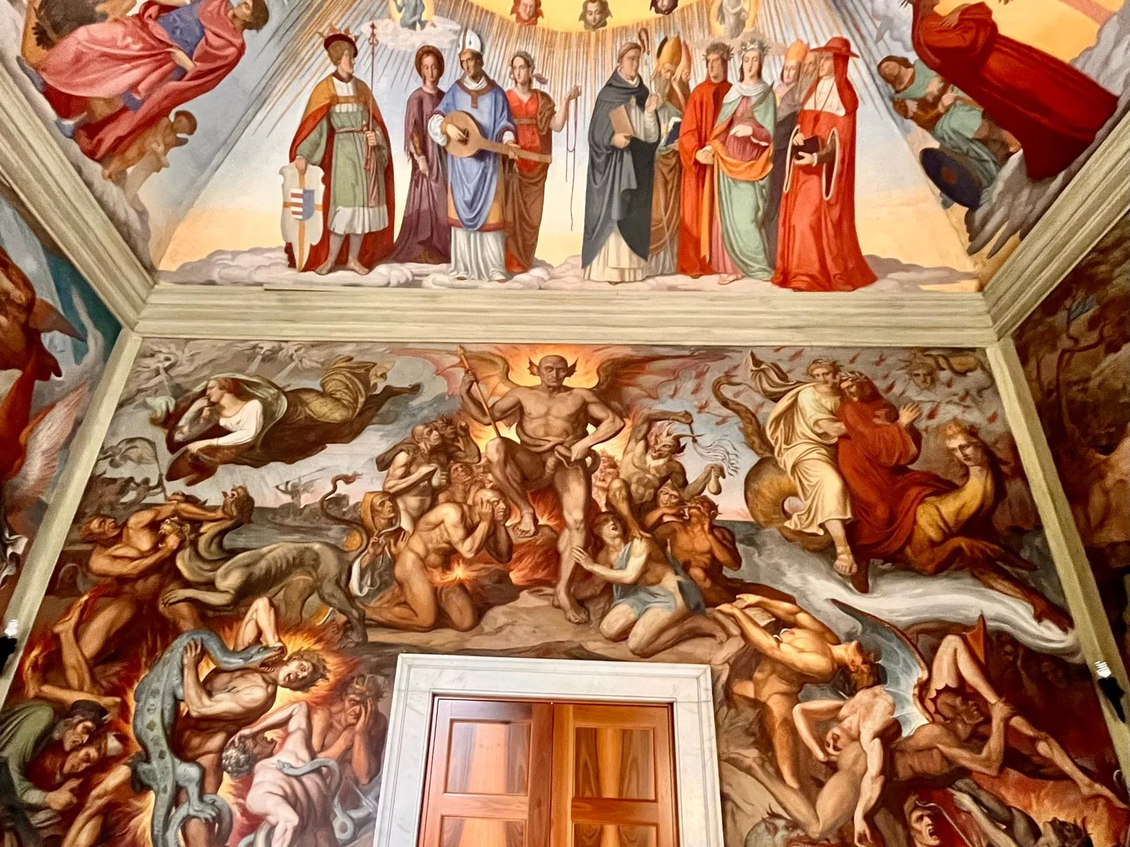 L’INFERNO DI DANTE A ROMA: IL CASINO MASSIMO LANCELLOTTI E GLI AFFRESCHI DEI NAZARENI